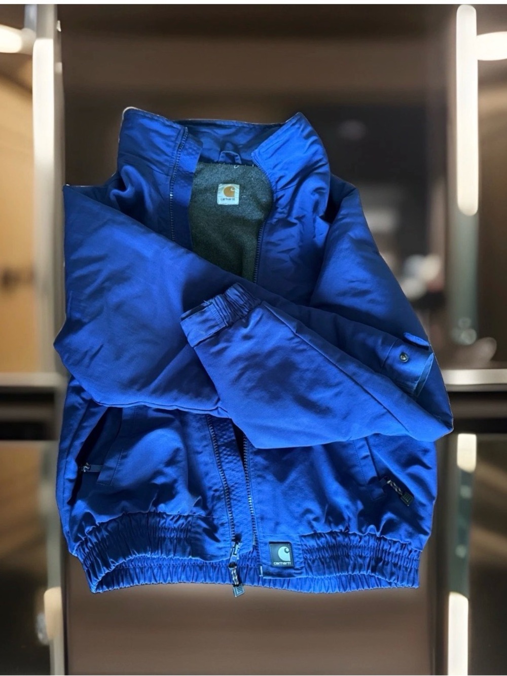 Carhartt Bright Royal Blue Puffer Jacket